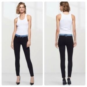 NWT Bailey 44 Sustainable Denim Schizoid Black Skinny Jeans 27